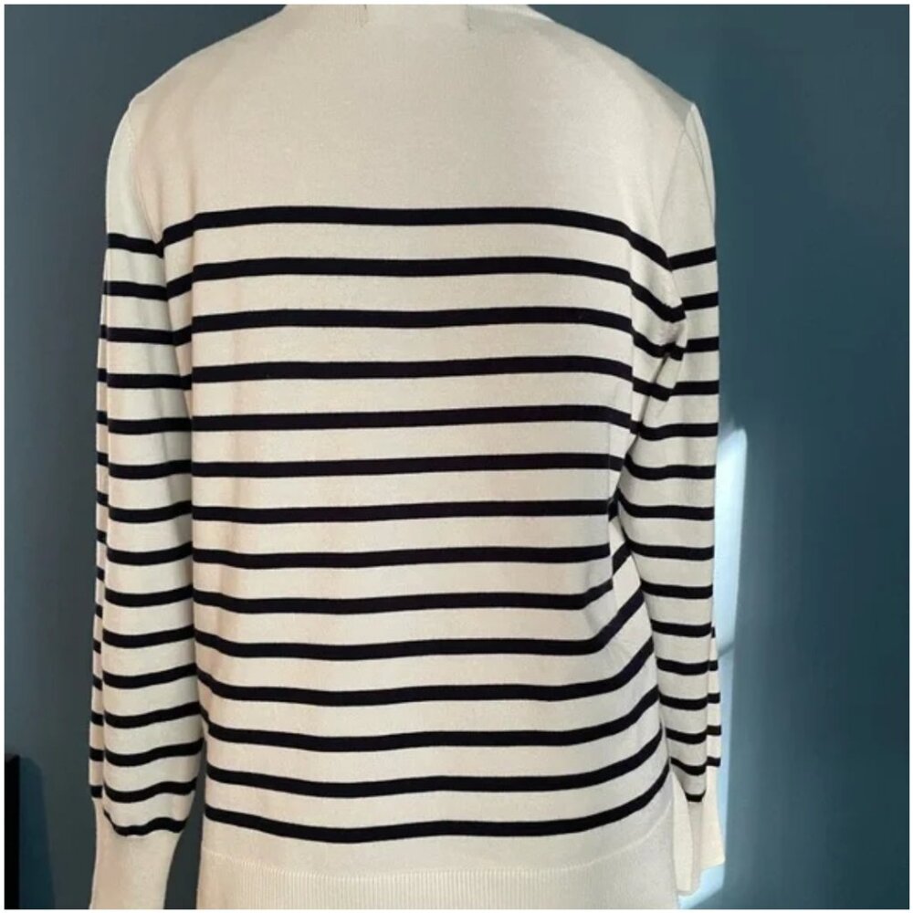 Valentine's Love striped Lightweight Sweater - Picture 3 of 6